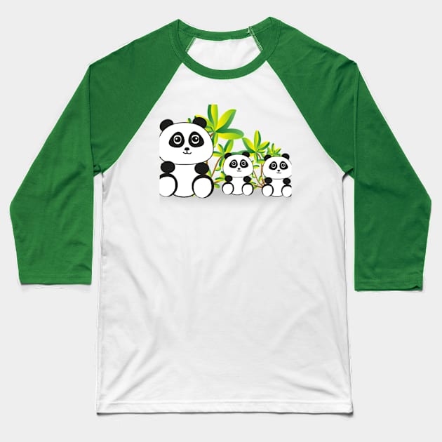 Family’s panda Baseball T-Shirt by panda family